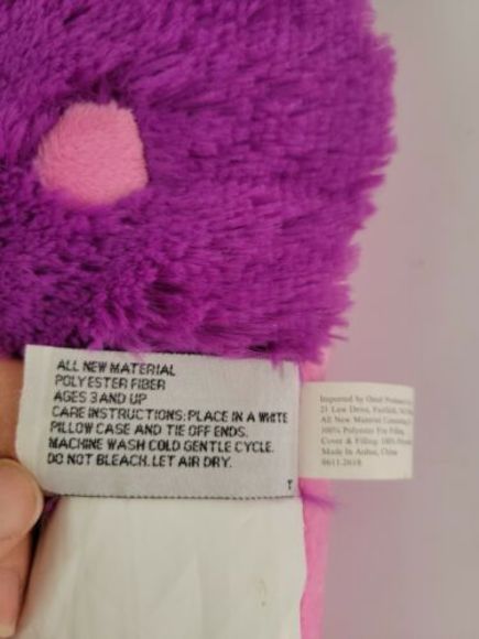 PILLOW PETS Pee-Wees 11” Plush Purple Pink Ladybug Pillow (Limited Edition 2010) - Picture 6 of 10
